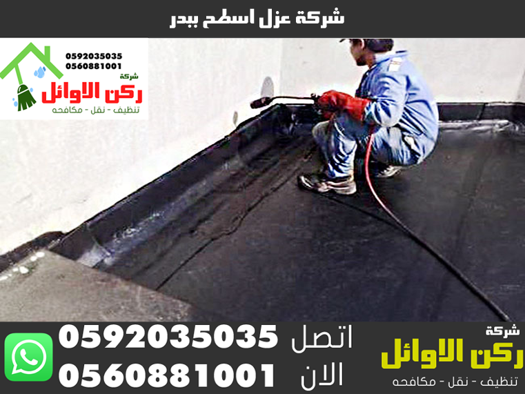 شركة عزل اسطح ببدر