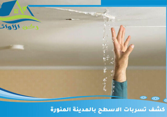 كشف تسربات الاسطح بالمدينة المنورة